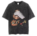 MJ White Glove Iconic Pose Graphic T-Shirt - Cotton Oversized Tee