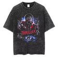MJ Thriller Zombie Graphic T-Shirt - Cotton Oversized Tee