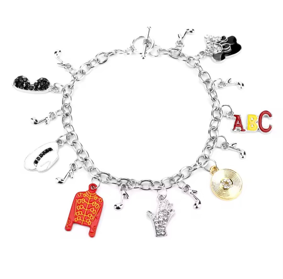 MJ Charm Bracelet - 100% Stainless Steel
