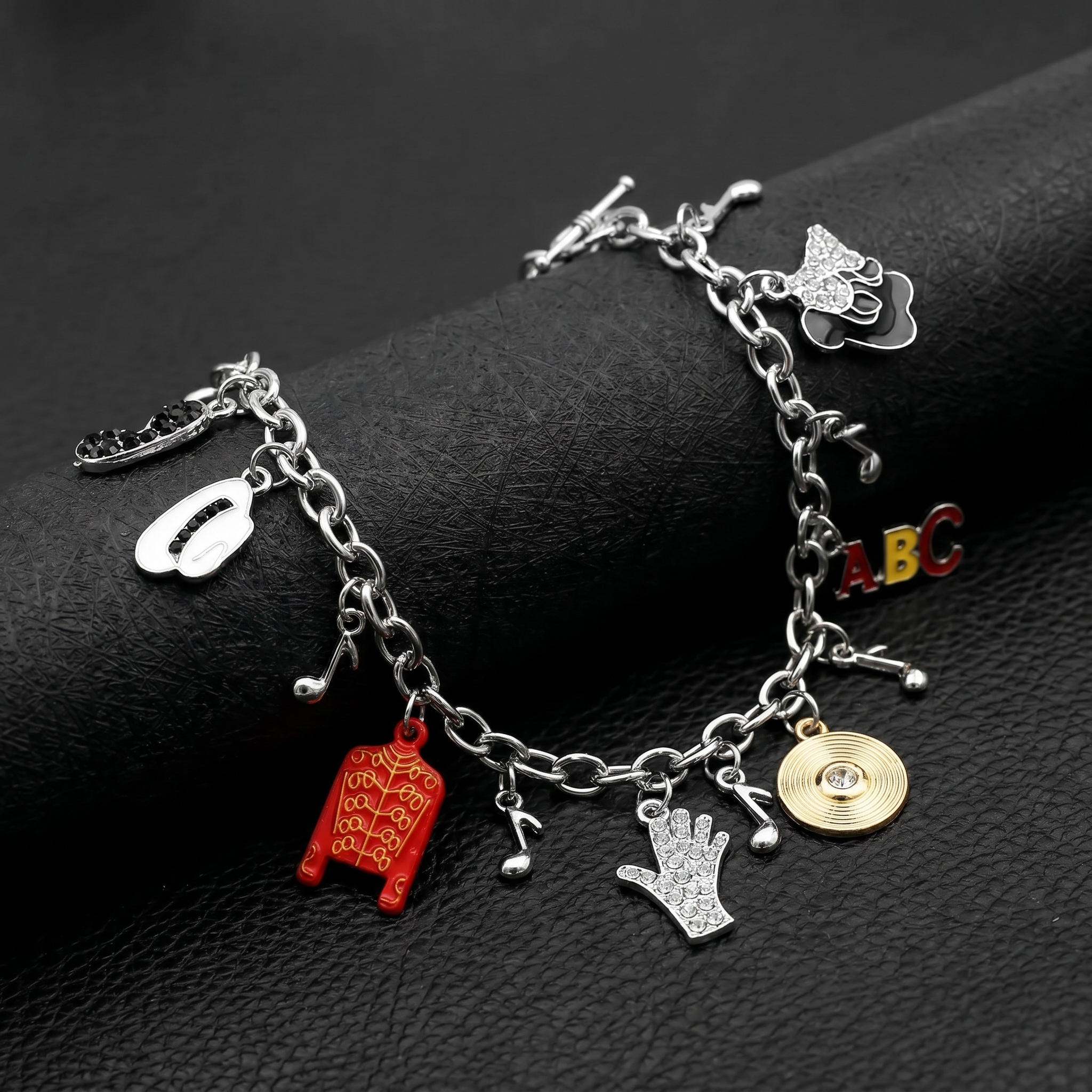 MJ Charm Bracelet - 100% Stainless Steel
